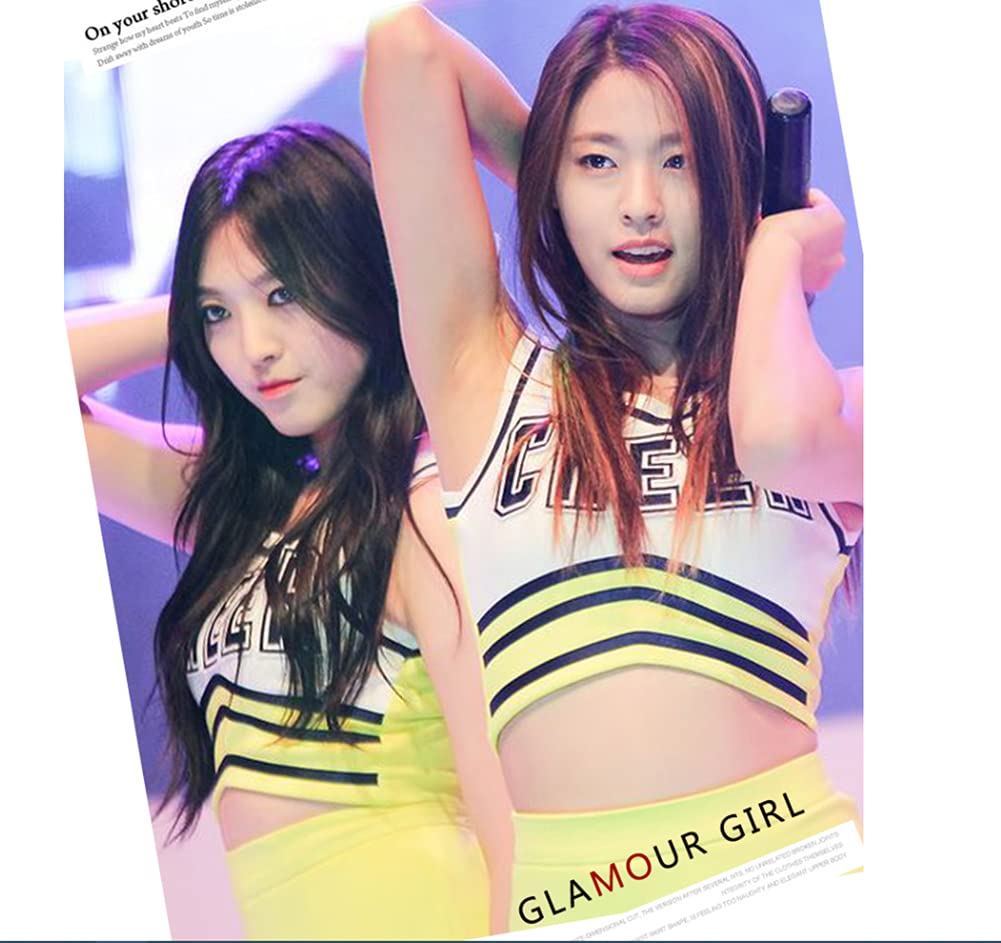 [hinata] Cheerleader Cosplay Costume, Korean Style Idol, Cheerleading Squad, Dance Performance, Training Outfit, Stage Costume, Gymnastics Uniform, Sp