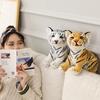 23/27/33 cm Simulace Little Tiger Mascot Panenky Hračka Tiger Zodiac Kluk Plyšové hračky Děti Krásné Jungle Safari Dárek k narozeninám