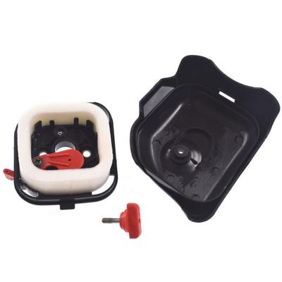 1 Juego de Conjunto de Filtro de Aire con Tapa para Desbrozadora Zenoah G26LS Motor de Gasolina 25.4CC Repuestos para Cortacésped