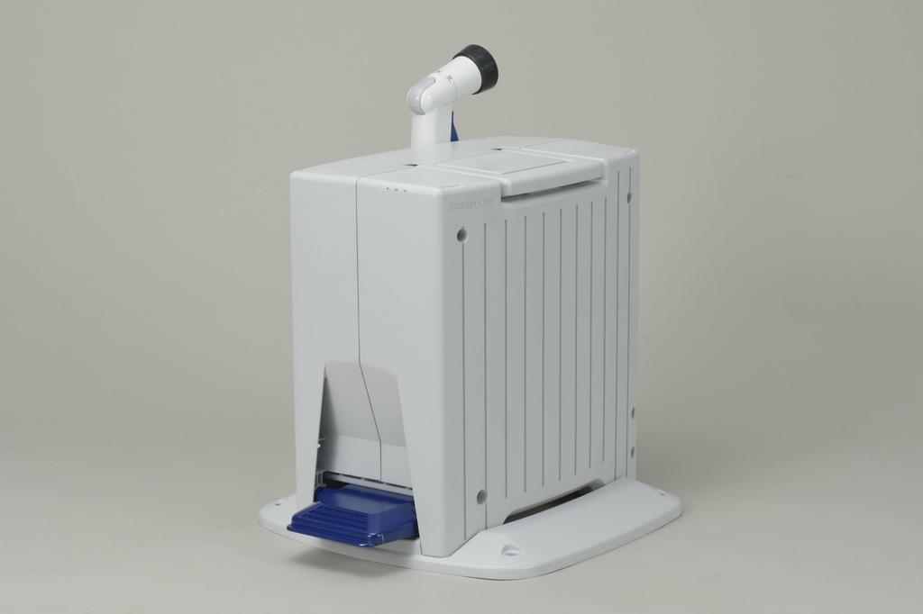 Green Life Hose Reel, 15m, Automatic Winding with Pedal Operation, Compact Storage, G-Auto PRGA-15