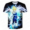 25-26 Dragon Ball Goku Football Jersey Anime Graphic T-shirt Sports Dry Quickly Men's T-Shirt Children's Clothing Tee Y2k Woman