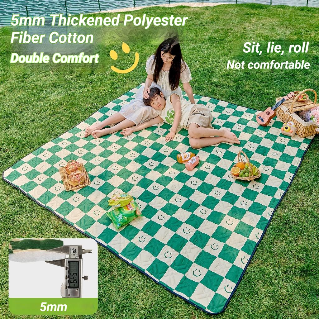 Thickened Version Outdoor Picnic Mat Moisture-proof Mat Camping Gear Portable Storage Tent Picnic Mat