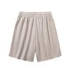 Anta Loose Fit Womens Knitted Five-Point Shorts Summer Casual Shorts Women Shorts Iron-Gray 962628302-1