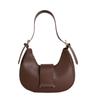 Solid Color Stylish Single Shoulder Underarm Women's Bag - 2025 Autumn/Winter Collection