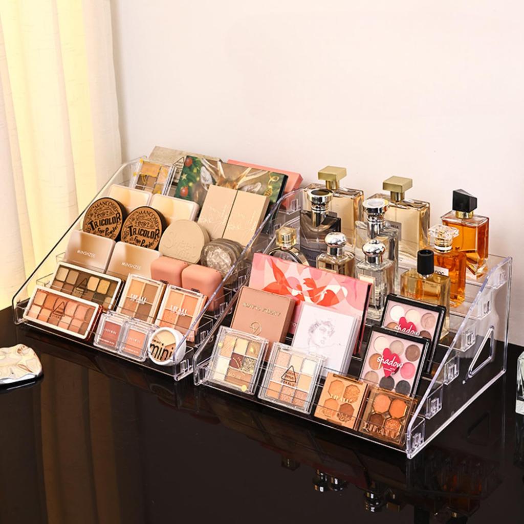 Crystal Craft Cosmetic Storage Stand for and Cosmetics Makeup, Perfume, (5 Tiers)