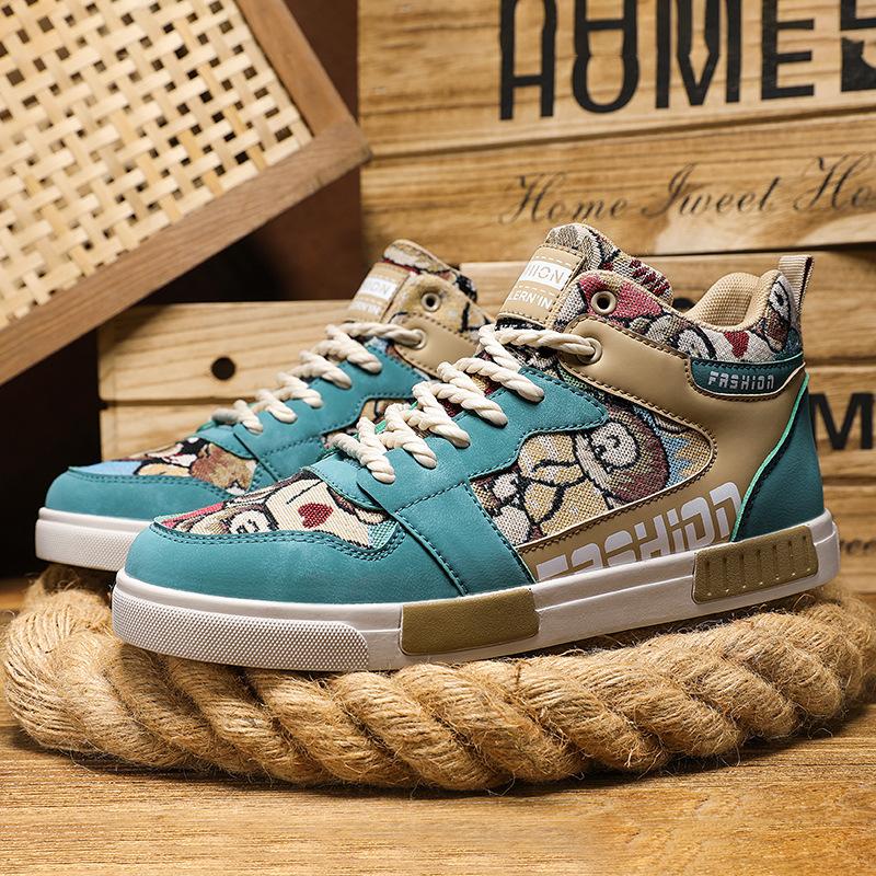 Große Größe, High-Top Herbst und Winter 22 Neue Jugend Nische Freizeit Sportschuhe