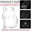 2pcs Acrylic Brochure Holder Suction Cup Literature Stand Wall Mounted Pamphlet Rack For Office Document Literature Brochure