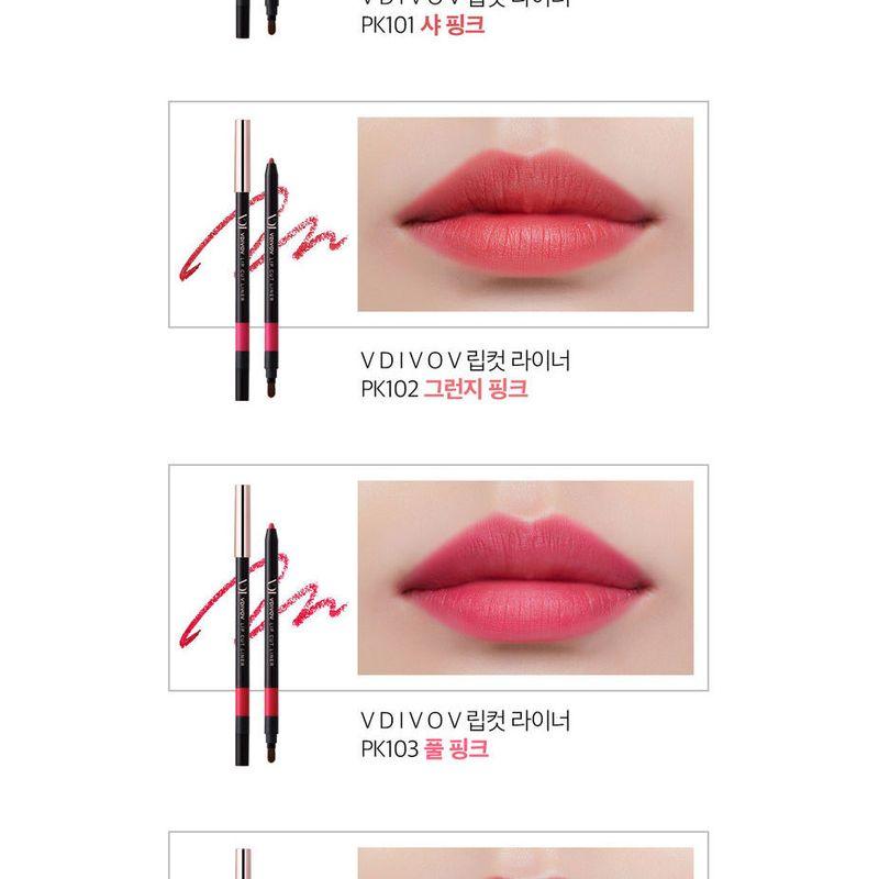 VDIVOV - Lip Cut Liner - 10 Farben