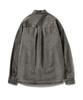 Peullukeu Slam Logo Pigment Washed Shirt Dark Grey Fls207