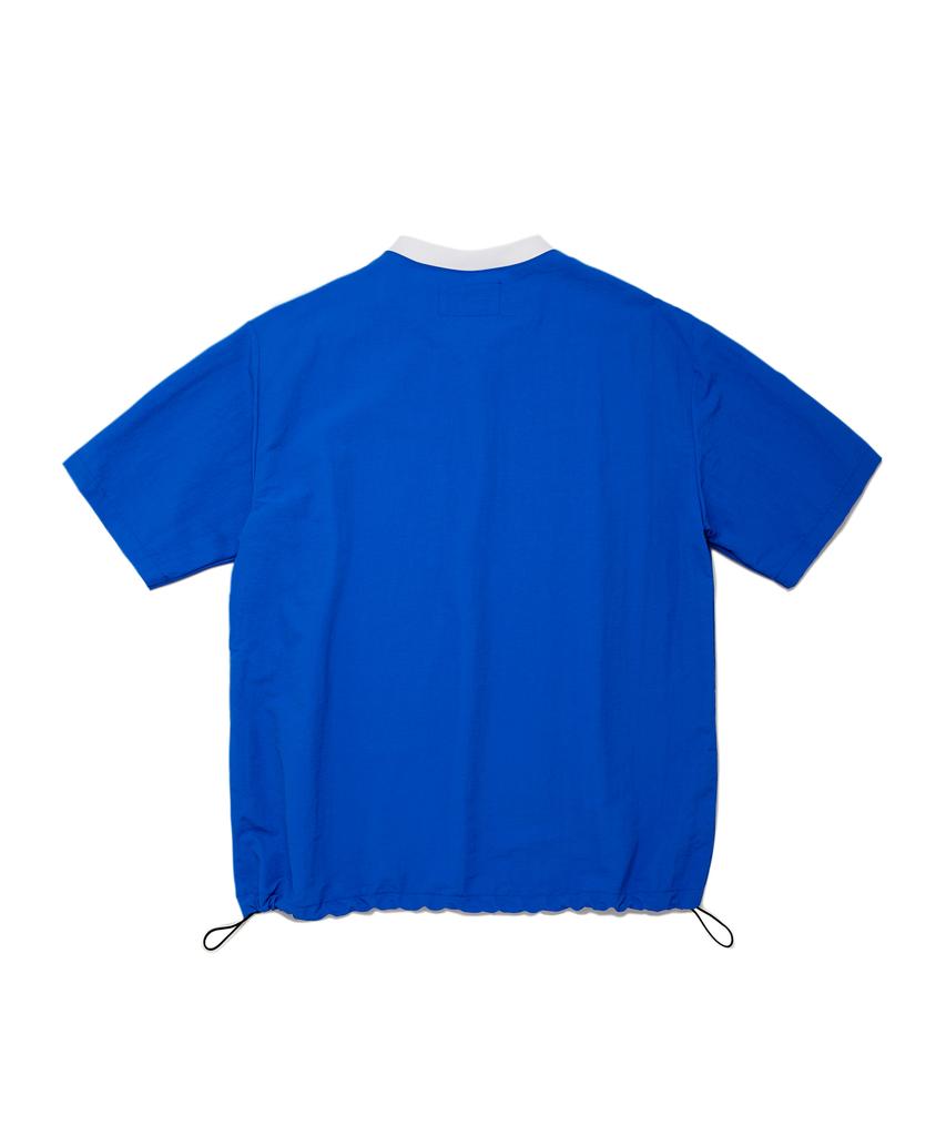 EXPRESSHOLIDAY Authentic Nylon Half T-Shirt_Blue (Type B)