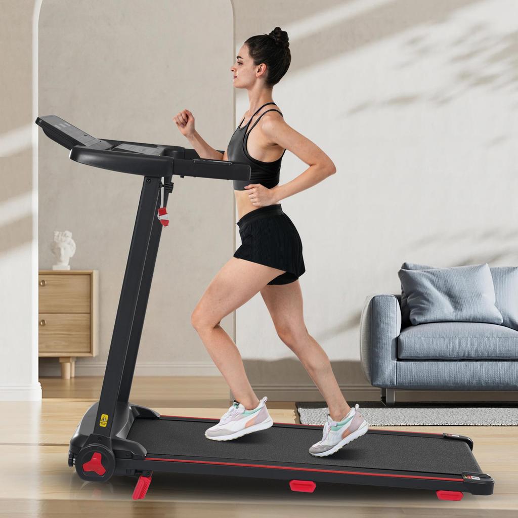 Treadmill with Incline Function, 3.0 Hp, Foldable, For Home Use, 14 Km/H, 8% Incline, 120 Kg