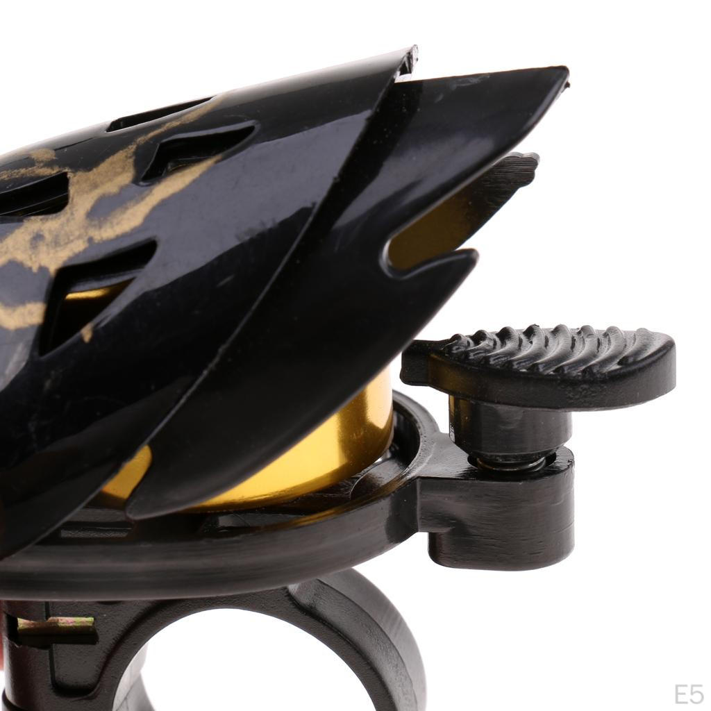 Guidão de Bicicleta Mini Bike de Liga com Capacete - 4 Cores Disponíveis