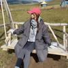 New Cotton-padded Jacket Women's Winter Long Loose Padded Cotton-padded Jacket Korean Joker Cotton-padded Jacket Casual Coat