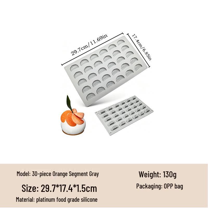 Food-Grade Silicone Cake Mold: 12-Cavity Banana Blueberry Pear Mousse, Easy Release & Heat Resistant