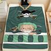Manta de Franela con Estampado de Personaje de One Piece, Alta calidad Cómoda para Todas las Estaciones, Decoración del Hogar, Calidez y Comodidad, Perfecta para Regalos de Navidad