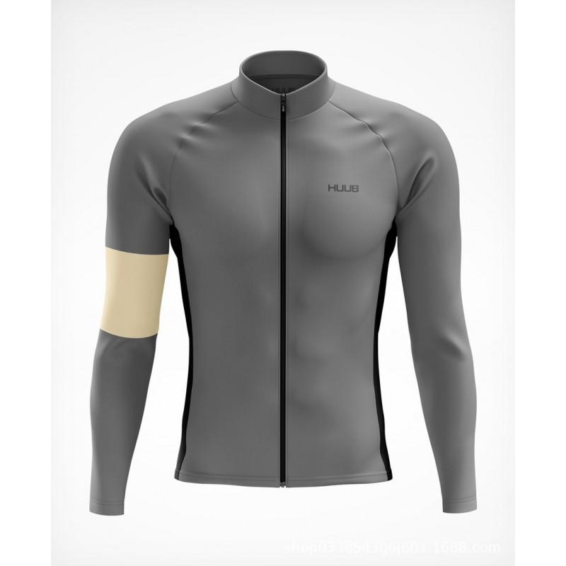 Mens Lightweight Cycling Jacket Long Sleeve Quick Dry Breathable Jersey Road Bike Riding