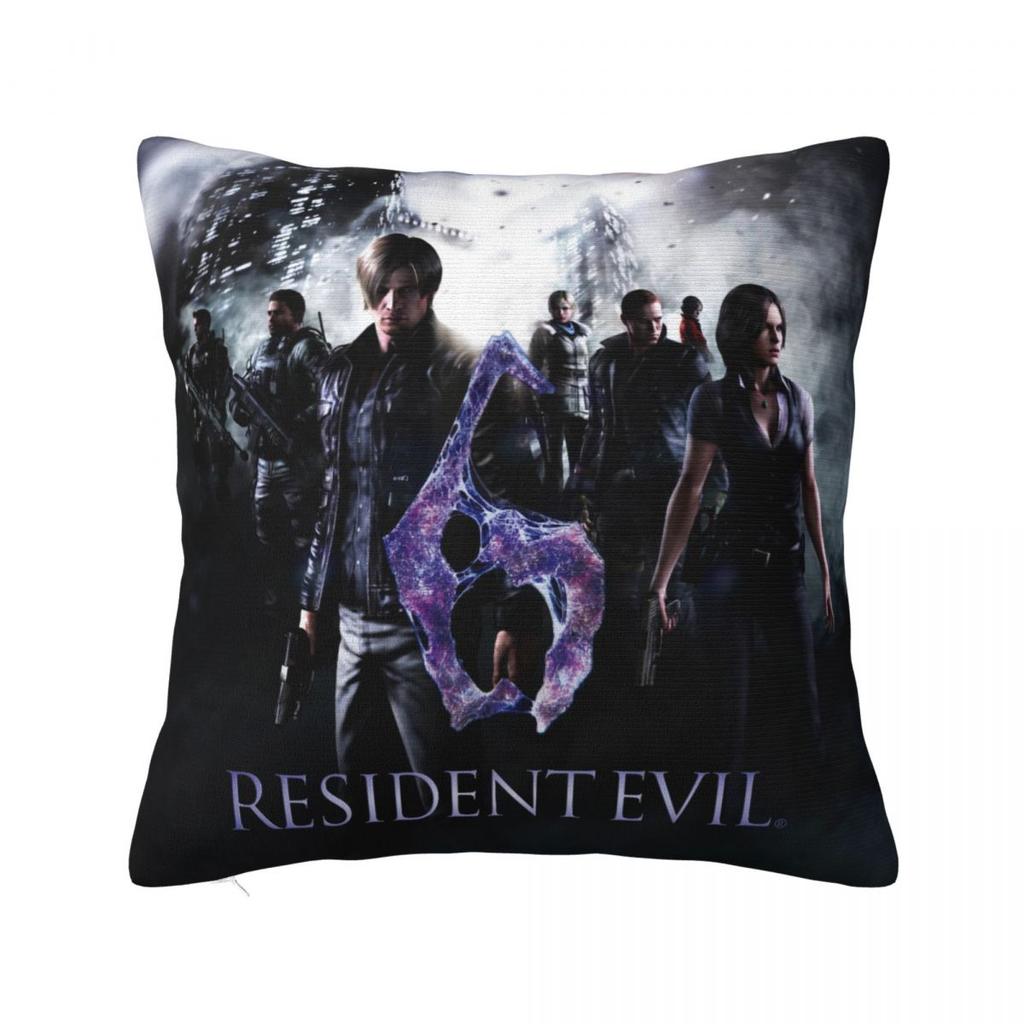Pillow Case Leons Kennedy Video Game Residents Evils 4 Soft Pillow Cover Cute Funny Cushion Cover Custom Pillowcases For Sofa