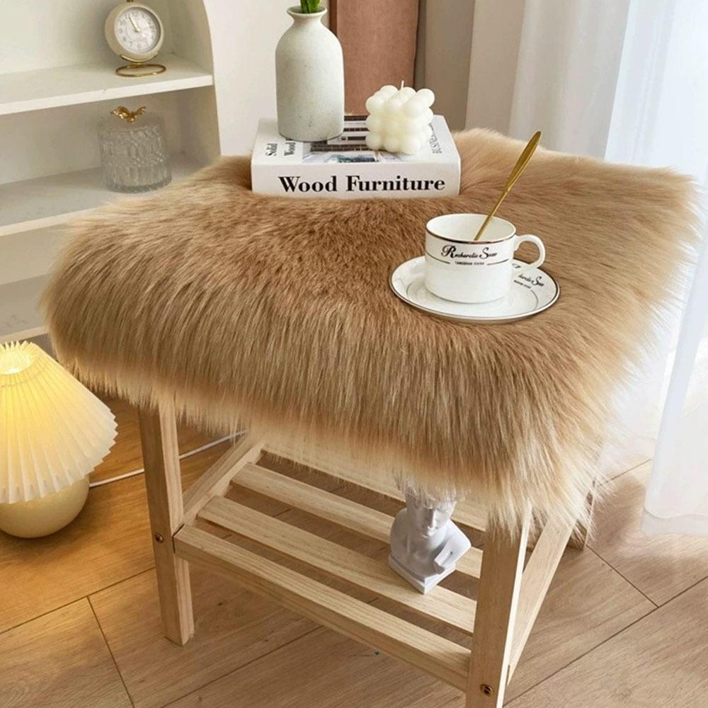 

45*45cm Display Dressing Table Mat Soft Seat Cushion Pad Sofa Pillow Cushion Tablecloth хакі