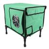 Elevated Heated Cat House Warm Weatherproof Insulated Outside Heated Cat Shelter for Outdoor Kitty