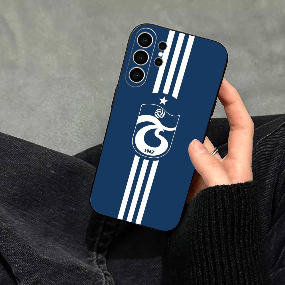 Trabzonspor Phone Case For Samsung S25,S24,S21,S22,S23,S30,Ultra,S20,Plus,Fe,Note,10,9,5G Black Cover