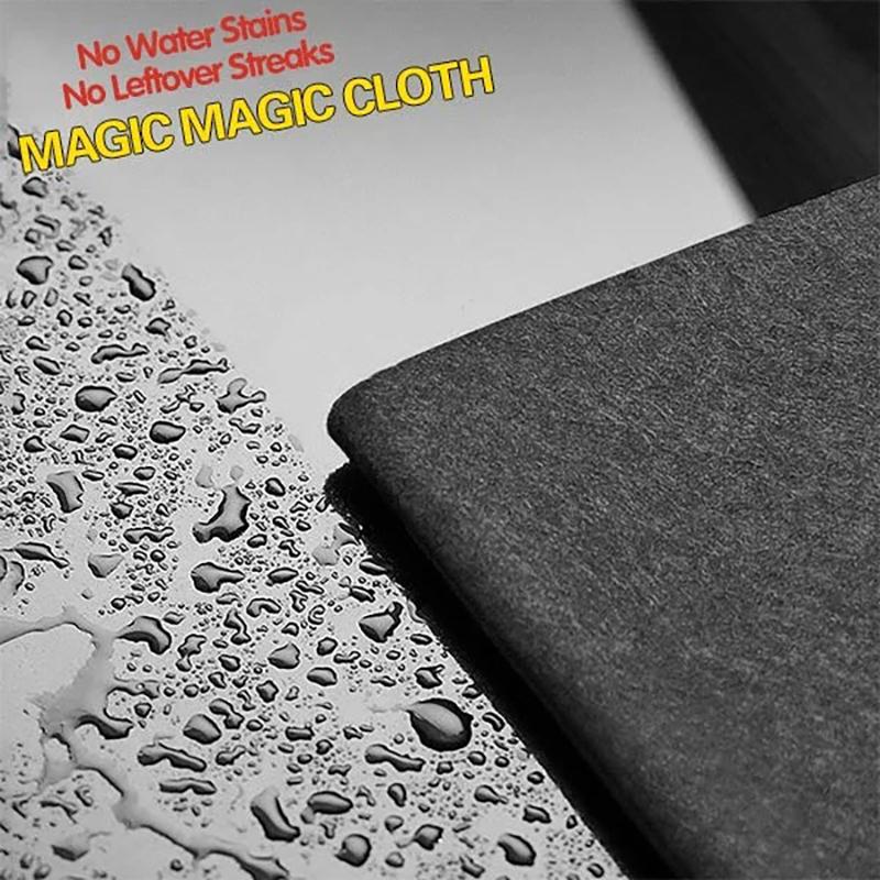 Magic Cleaning Cloth Microfiber Surface Instant Polishing Household Cleaning Cloth For Glass Windows Mirrors Car 10Pcs Thickened