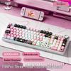 AULA F99 Tri-Mode Gasket Hot-Swappable RGB Mechanical Keyboard