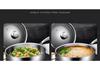 316 Stainless Steel Non-Stick Flat-Bottom Frying Pan for Home & Commercial Use - Ideal for Eggs, Stir-Fry, Induction, and Gas Cookers.