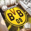 Custom Name Personalized Borussia Dortmund Print Carpet, Versatile Home Decor Rug, for Playroom, Apartment, Balcony, Entryway, Hallway Gift
