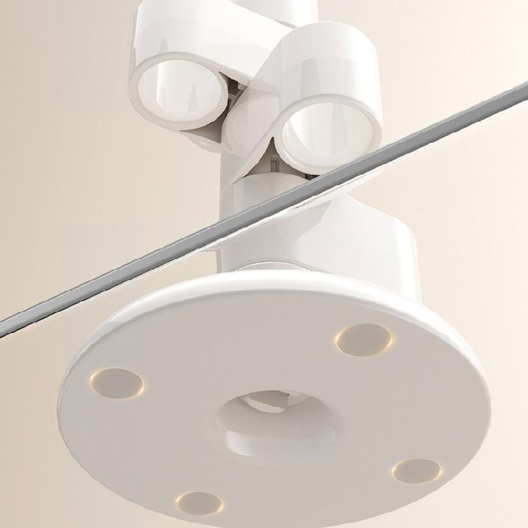 High Capacity Rotating Pen Stand 4 Compartments   ABS Construction Office Supply