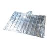 KOKUBO Emergency Simple Aluminum Poncho, Quiet Type, 130 X 130 Cm, Disaster Prevention, Quiet, Camping, Disaster, Insulation, Compact, Lightweight,