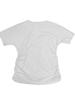 2025 Women's Casual Solid Color Waist-Cinching Short-Sleeve Round Neck T-Shirt