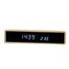 Wooden Digital Alarm Clock Wireless Charging Multifunction Fashionable Exquisite Bamboo LED Clock