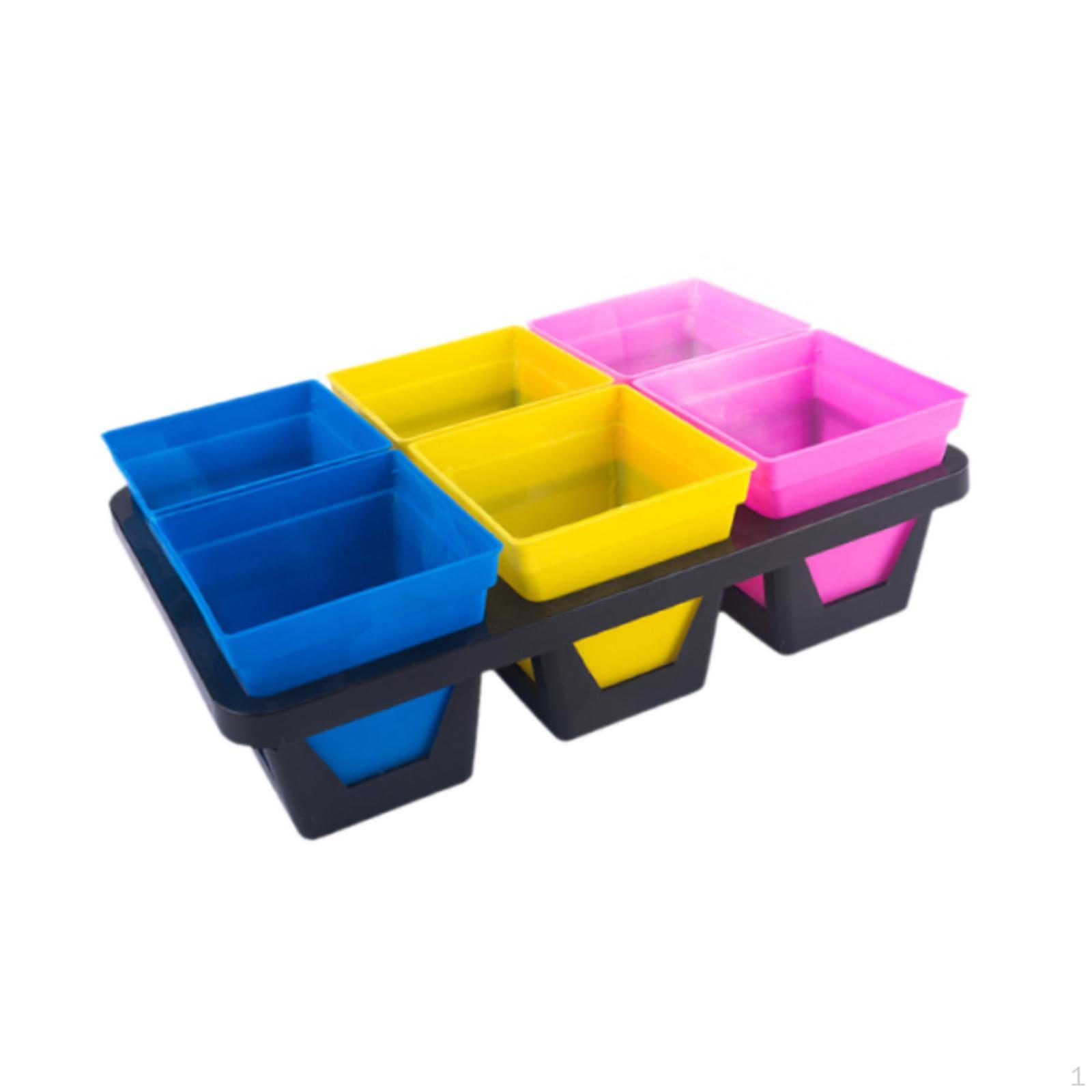 

Горшки для рассады Поднос для цветочного горшка Держатель для переноски В помещении На открытом воздухе Легкий Транспортный Портативный Многоразовый 6 Cell