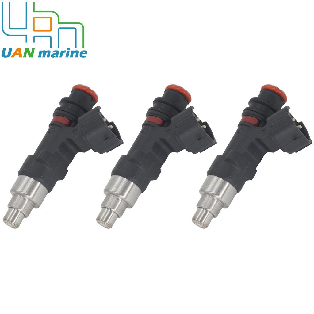 3 Sätze 15710-85K00 Kraftstoffeinspritzdüsen-Baugruppe für Suzuki Außenbordmotor 4-Takt DF40A DF50A DF60A 40 50 60 PS 2010-2024 EAT317