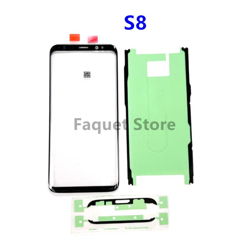 Front Outer Screen Touch Panel Outer Glass Lens Replacement For Samsung Galaxy S8 S9 S10 Plus 5G LCD Glass S8+ S9+ S10+