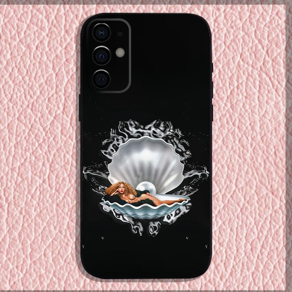 Hot Singer B-Beyonce Phone Case For Samsung S24,S21,S22,S23,S30,Ultra,S20,Plus,Fe,Lite,Note,10,9,5G Black Soft Shell