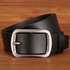 Men's Genuine Leather Pin Buckle Retro Belt - Casual Cowhide Style