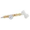 Pressure Regulator Gauge Valve with Connector Assembly Brewing Equipment Accessories0-30PSI with