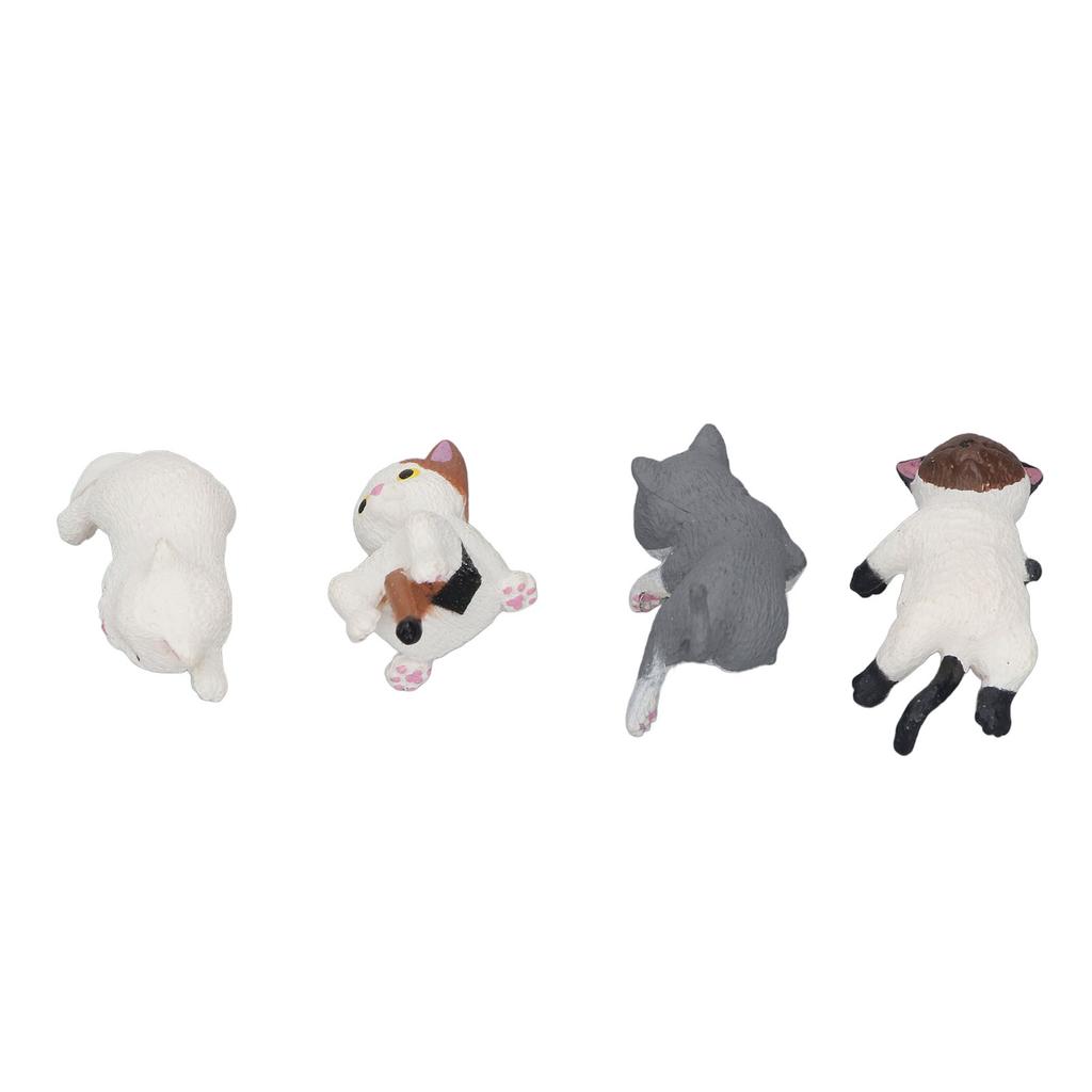 4PCS Cute Car Interior Decor Resin Mini Cute Car Funny Automotive Interior Decoration for Party