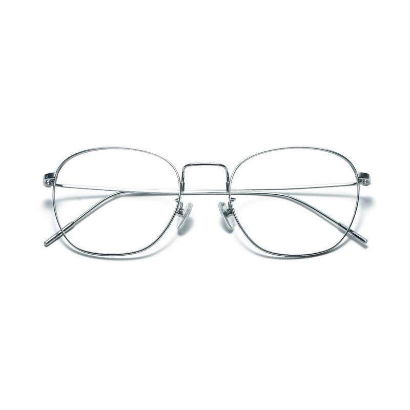 

Ретро круглые очки с защитой от синего света для мужчин и женщин: Сверхлегкий титан с эффектом памяти, регулируемая степень, ношение без макияжа Contact for Custom Prescription