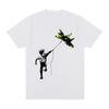 Banksy T-Shirt Nicht Krieg Frieden Baumwolle Herren T-Shirt Neues TEE TSHIRT Damen Oberteile Unisex