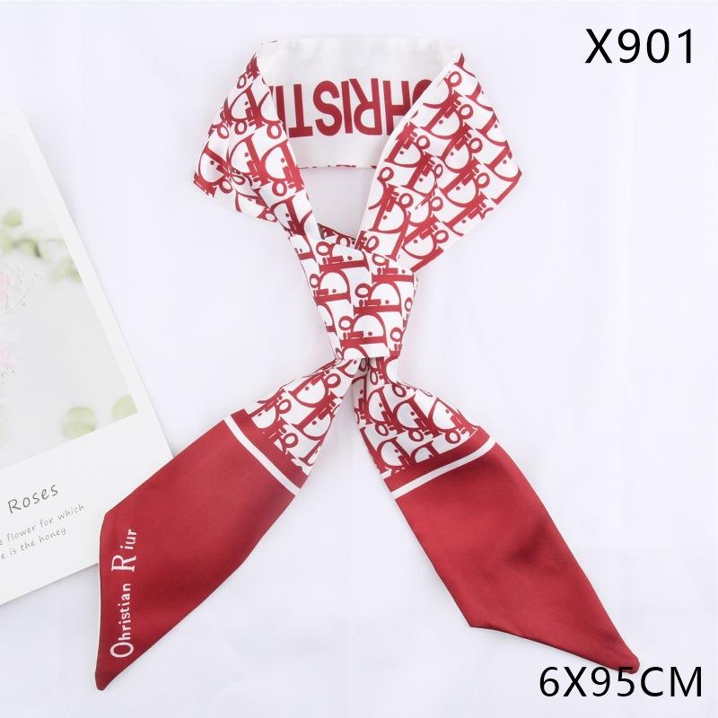 Seidentuch Schleife für Tasche Lang Vielseitig Streamer Gebundenes Haar Damenband Haarschmuck Stirnband
