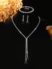 European Style Rhinestone Necklace: Elegant & Fashionable Jewelry for Women