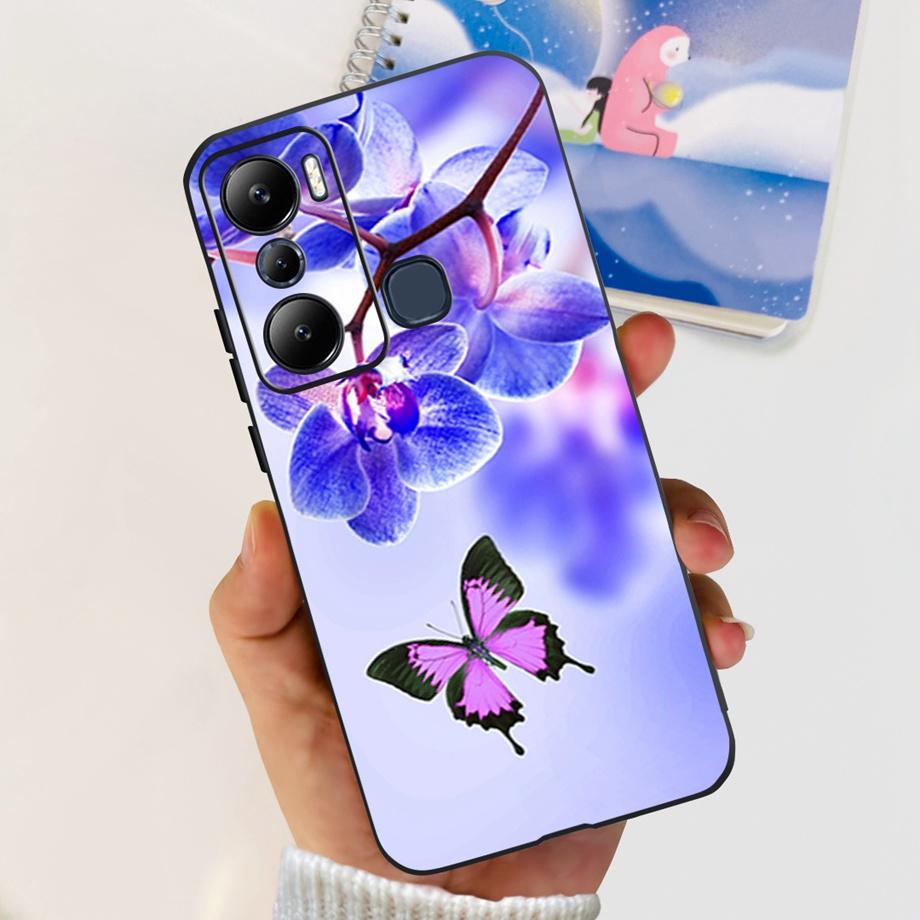 For Infinix Hot 20i 20 Play 20s Play Hot20 Phone Case Soft Liquid Silicone Bumper Shell Marble Cute Fashion Fundas For Hot20i