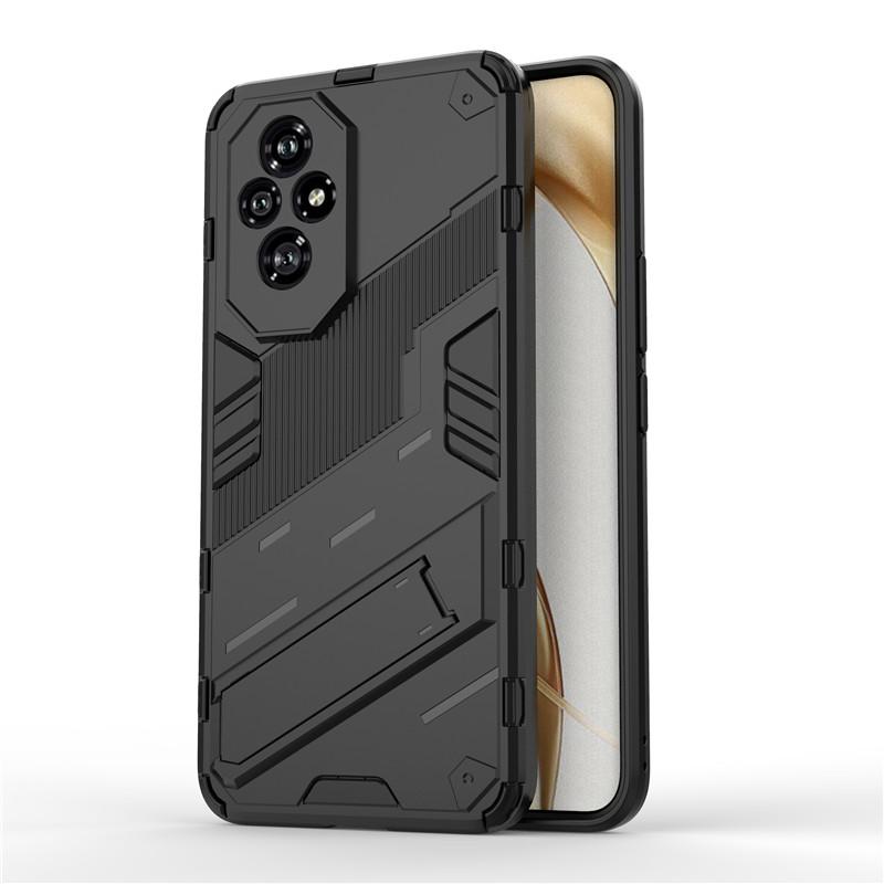 For Honor 200 Case For Honor 200 5G Cover 6.7 Inch Punk Armor Shockproof Hard Rubber Bracket Bumper For Honor 200