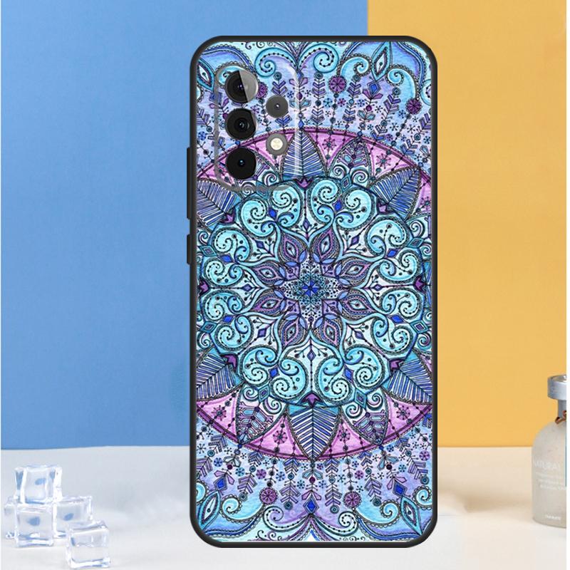 Mandala Mandala For Samsung Galaxy A05 A06 A13 A33 A53 A36 A26 A16 A54 A34 A14 A32 A52 A55 A35 A15 A56 Case
