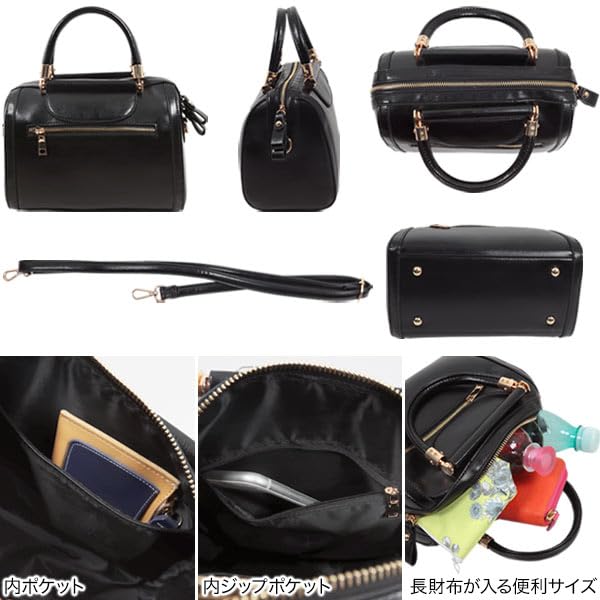 Kobe Sla Vierkant Mini Boston Tas voor Dames, Lente, Zomer, Herfst en Winter, Handtas, Schoudertas, met Riem, Kantoor Casual Stijl [B1630] M,