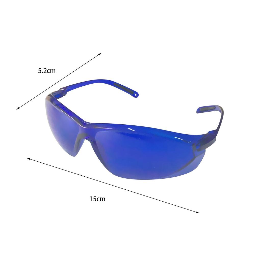 Strapazierfähige Golfball-Finderbrille Blau Unisex Augenschutzbrille Werkzeug Brille zum Laufen Geschenk Männer Weites Feld Outdoor