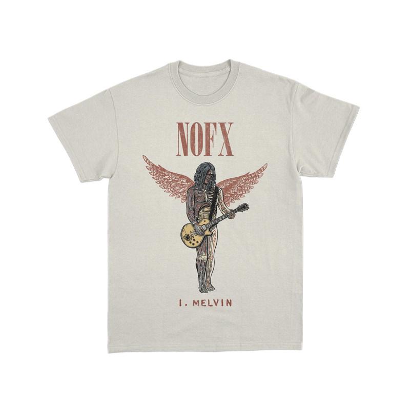 NOFX Punk Band Album Rock Shark Casual Tshirt Mens and Womens Luxury Band Brand