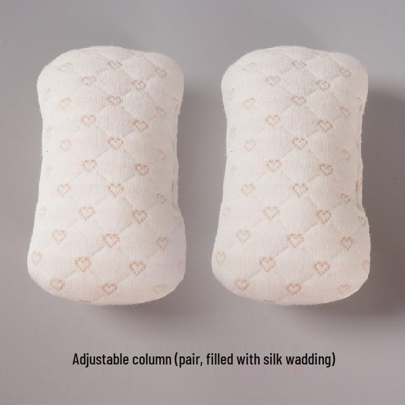 Colored Cotton U-Shaped Little Bear Baby Pillow - Breathable Latex for Newborns, Suitable for All Seasons.